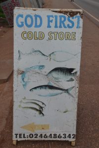 cold storage sign