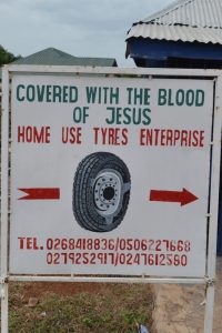 tire sign