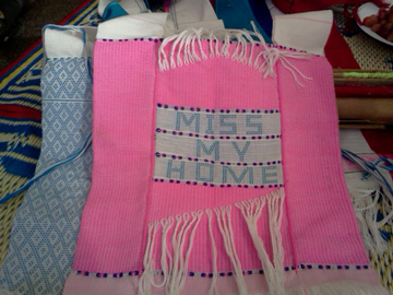 Klaw Meh's woven bag