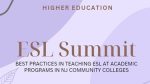ESL Summit booklet cover